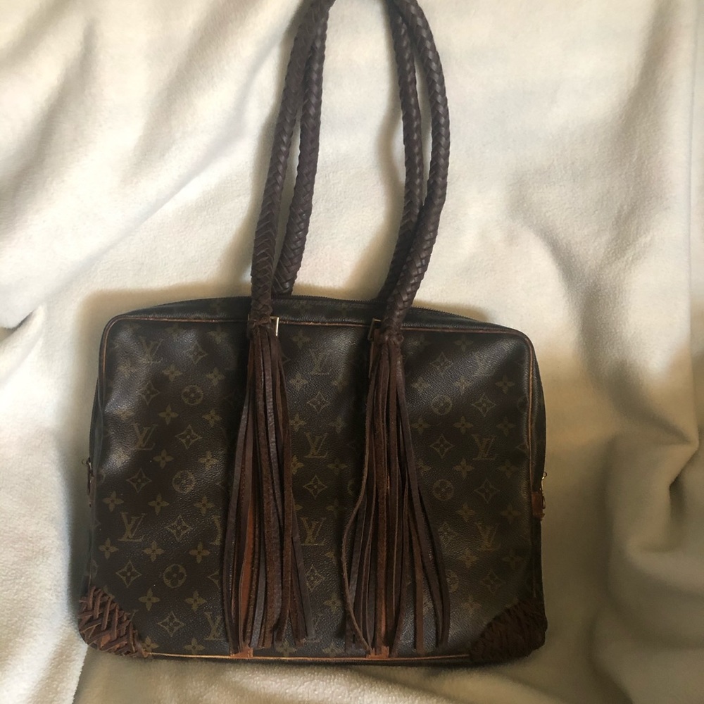 Boho Louis Vuitton handbag